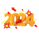 پیش‌نمایش فایل 2024-firecracker-decoration-10450324 از پک تزئینات سال نو