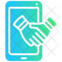 پیش‌نمایش فایل smartphone-handshake-7841457 از پک جلسه مجازی