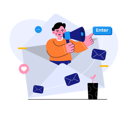 پیش‌نمایش فایل advertising-mail-8962092 از پک تصویرسازی تبلیغاتی