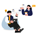 پیش‌نمایش فایل online-web-development-meeting-9626084 از پک توسعه وب