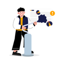 پیش‌نمایش فایل web-developer-solving-bug-9626085 از پک توسعه وب