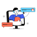 پیش‌نمایش فایل online-customer-support-11816480 از پک پشتیبانی مشتری