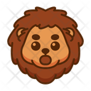 پیش‌نمایش فایل lion-10593916 از پک ایموجی شیر پر شده
