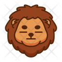 پیش‌نمایش فایل lion-10593920 از پک ایموجی شیر پر شده