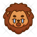 پیش‌نمایش فایل lion-10593926 از پک ایموجی شیر پر شده