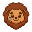 پیش‌نمایش فایل lion-10593931 از پک ایموجی شیر پر شده