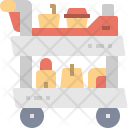 پیش‌نمایش فایل airport-trolley از پک خدمات فرودگاه