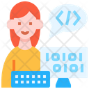 پیش‌نمایش فایل programer-woman-occupation-avatar-freelance-6264313 از پک عشایر دیجیتال