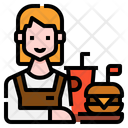 پیش‌نمایش فایل waitress-2542650 از پک آواتار شغلی
