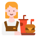 پیش‌نمایش فایل waitress-2542602 از پک آواتار شغلی