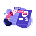 پیش‌نمایش فایل cashback-advertising-5984007 از پک کوپن کش بک