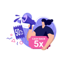 پیش‌نمایش فایل cashback-voucher-5984004 از پک کوپن کش بک