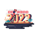 پیش‌نمایش فایل business-success-in-2023-7285789 از پک سال نو ۲۰۲۳