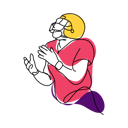 پیش‌نمایش فایل football-player-catching-ball-8078510 از پک سوپربول