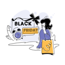 پیش‌نمایش فایل black-friday-sales-4006948 از پک خرید آنلاین