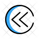 پیش‌نمایش فایل left-arrow-324 از پک پیکان در دایره