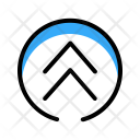 پیش‌نمایش فایل up-arrow-264 از پک پیکان در دایره
