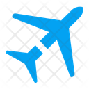 پیش‌نمایش فایل airplane-mode-9 از پک نوار وضعیت پر شده آبی