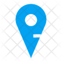 پیش‌نمایش فایل location-pin-506 از پک نوار وضعیت پر شده آبی