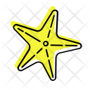 پیش‌نمایش فایل starfish-104 از پک رنگ تخت تعطیلات تابستانی