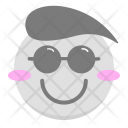 پیش‌نمایش فایل glass-sunglass-cool از پک شکلک خاکستری