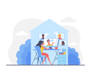 پیش‌نمایش فایل online-business-meeting-8679149 از پک فعالیت‌های کسب‌وکار