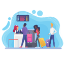 پیش‌نمایش فایل airport-check-in-8679236 از پک سفر