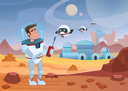 پیش‌نمایش فایل scientist-controlling-flying-bots-at-space-camp-8699687 از پک فضا
