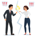 پیش‌نمایش فایل business-people-fight-8699338 از پک مفهوم محور
