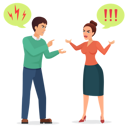 پیش‌نمایش فایل couple-fight-8699339 از پک مفهوم محور