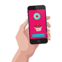 پیش‌نمایش فایل online-food-order-8699327 از پک مفهوم محور