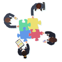 پیش‌نمایش فایل team-solution-8699335 از پک مفهوم محور