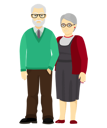 پیش‌نمایش فایل old-couple-8699284 از پک متفرقه