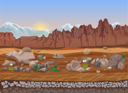 پیش‌نمایش فایل desert-landscape-8699673 از پک چشم اندازها