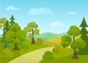 پیش‌نمایش فایل trail-through-forest-8699668 از پک چشم اندازها