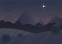 پیش‌نمایش فایل moon-shining-at-night-8699624 از پک منظره طبیعت