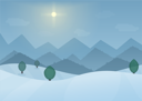 پیش‌نمایش فایل snowy-mountain-8699638 از پک منظره طبیعت