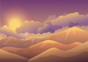 پیش‌نمایش فایل sunrise-in-clouds-8699622 از پک منظره طبیعت