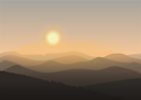 پیش‌نمایش فایل sunset-mountain-8699639 از پک منظره طبیعت