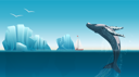 پیش‌نمایش فایل whale-jumping-out-of-water-in-antarctica-8699592 از پک جنوبگان