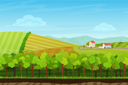 پیش‌نمایش فایل farm-lands-8699480 از پک مزرعه
