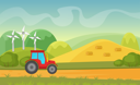 پیش‌نمایش فایل tractor-moving-towards-farm-8699475 از پک مزرعه
