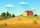 پیش‌نمایش فایل village-villa-at-farm-8699473 از پک مزرعه