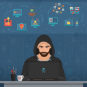 پیش‌نمایش فایل cyber-hacker-8699198 از پک متفرقه