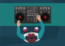 پیش‌نمایش فایل dj-man-8699187 از پک متفرقه
