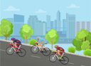 پیش‌نمایش فایل cycling-race-8699227 از پک متفرقه