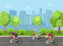 پیش‌نمایش فایل cyclist-doing-race-8699228 از پک متفرقه