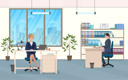 پیش‌نمایش فایل employees-working-in-office-8699230 از پک متفرقه