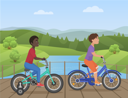 پیش‌نمایش فایل kids-cycling-8699211 از پک متفرقه