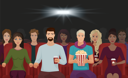 پیش‌نمایش فایل people-watching-movie-8699231 از پک متفرقه